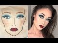 RECREATING MY FIRST FACE CHART
