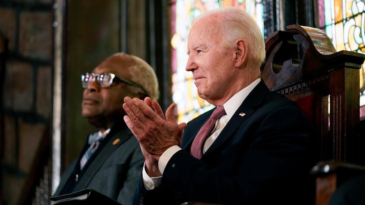 President Joe Biden delivers POWERFUL speech at Mother Emanuel AME Church in South Carolina