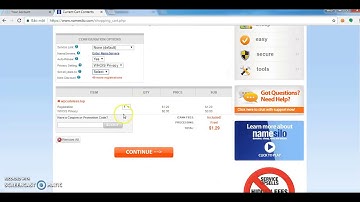 How to register a Domain name at Namesilo