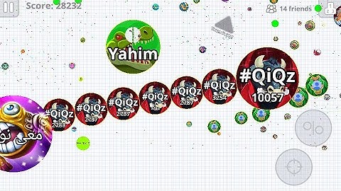 Agario Mobile live use QiQz#LiveYT Zoom hack with game guardian Macro update for everyone