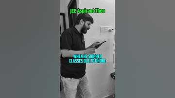JEE Aspirants Then Vs Now 😱 ft. Prateek Sir | IIT Motivation #shorts #esaral #iit #jee #viral