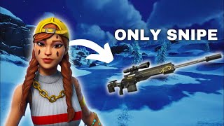 Challenge od fanouska!!! Loot Only snipy! Fortnite