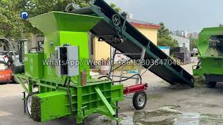 Hydraulic Silage Baler for Hay, Straw & Forage | Corn Stalks Cutter Baler Machine