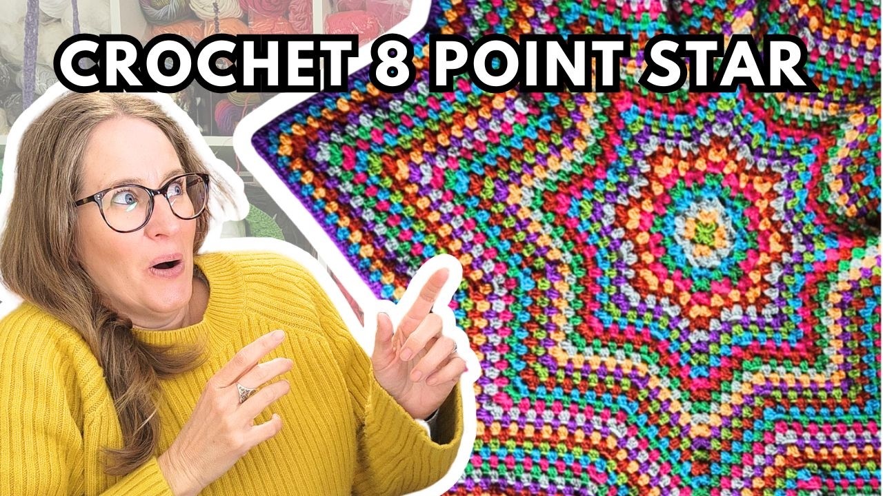 Crochet Granny Star Blanket Is My New Obsession!