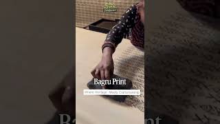 Bagru Print Fabric | Where Heritage Meets Craftsmanship | Hand Block Print Tradition |
