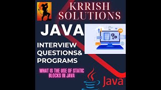what is the use of static blocks in Java #java #interview #preparation