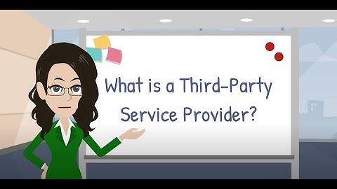 Two Minutes with Macha: Third-Party Service Provider Definition