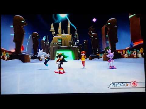 Mario Sonic At The Olympic Winter Games Dream Bobsleigh 012 Team Shadow