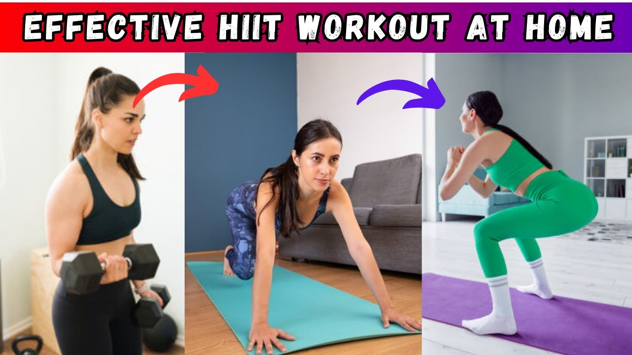 How to Do an Effective HIIT Workout at Home - YouTube