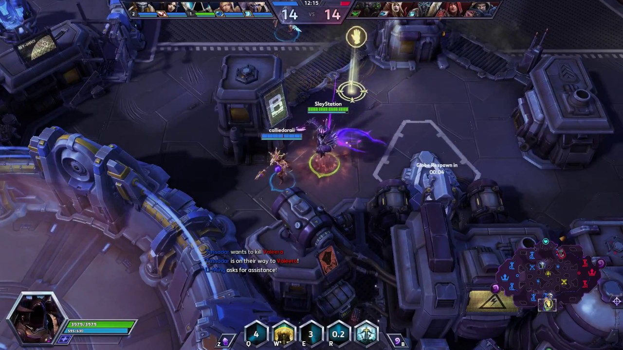 HOTS QM - Learn2play Session as Tyrael on Braxis Holdout