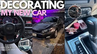 DECORATE MY NEW CAR WITH ME + car tour