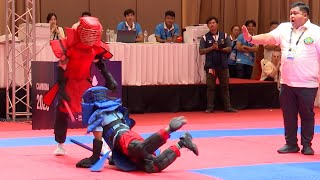 Nguyễn Thị Trang Chi vs. Moe Moe Aye: 1 gậy quyết định trong hiệp cuối | Arnis - SEA Games 32