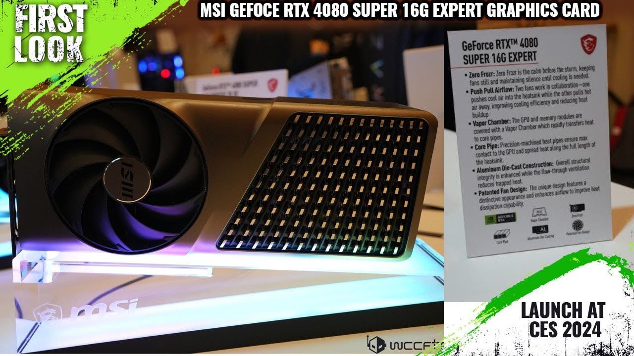 MSI GeForce RTX™ 4080 SUPER 16G EXPERT