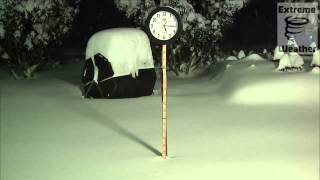 AMAZING Time Lapse Juno Snow Storm Jan 2015