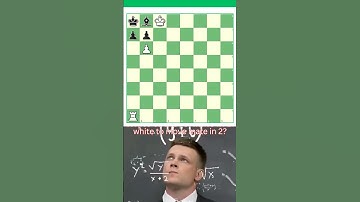 White to move mate in 2? #chess #chesspuzzle