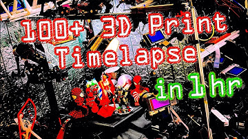 God Level supportfree 3D Prints timelapse & setup | Over 100 | behind the scenes | Resin MMU ERCF