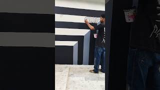 3D Wall Painting Illusion 🔥 #shorts #3DWallPainting #WallPainting #3DArt #WallArt