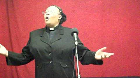 Minister Angela McFarland Preaching The Praise