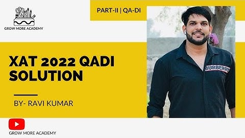 XAT2022 QA-DI | Original Question