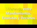 27.- Diferencia entre Mandamientos, Estatutos y Decretos | Discipulado Online