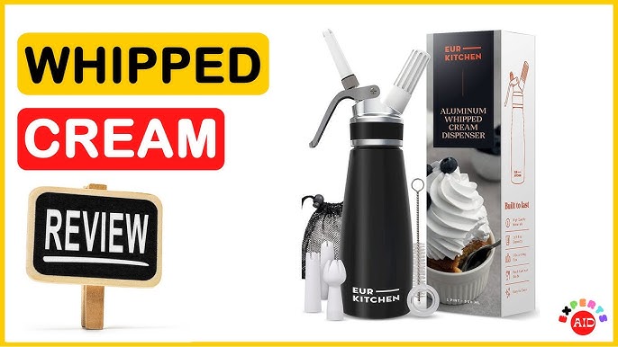 Hutzler Quick Whip Whipped Cream Maker/Frother