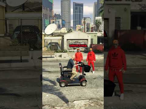 Nonno viene fermato da una gang su Gta Rp