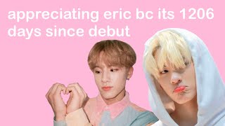 appreciating eric because its been 1206 days since their debut + giveaway