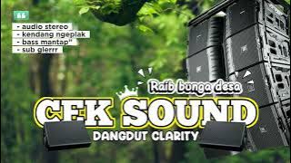 CEK SOUND DANGDUT CLARITY AUDIO STEREO RENYAH KENDANG NGEPLAK RENYAH DHUNG THUK GLERRR 