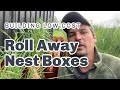 LOW COST DIY ROLL AWAY NEST BOXES