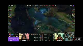 Faker breaks Caps' Ankle by flashjuke over the Wall! | MSI Semi-Finals 2022