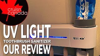 Uv Toothbrush Sterilizer Toothpaste Dispenser From Banggood Review