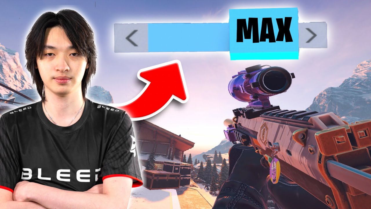 I Tested The Highest Sensitivity in Pro League (big mistake)