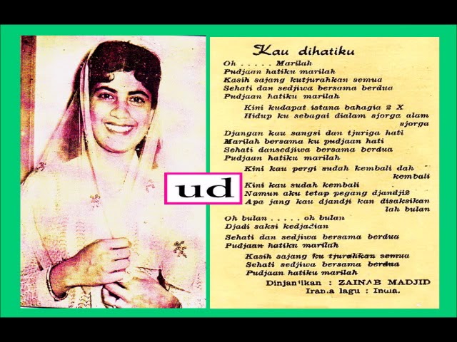 Zainab Majid - Kau Di Hatiku - 1956