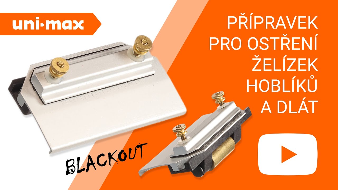 Jak si naostřit dláta a želízka do hoblíků kvalitně, snadno a levně