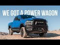 We Bought a 2020 Power Wagon!