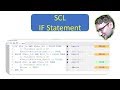 TIA Portal: "IF" "THEN" "ELSE" "ELSIF" Statement in SCL