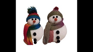 addi knitted snowman