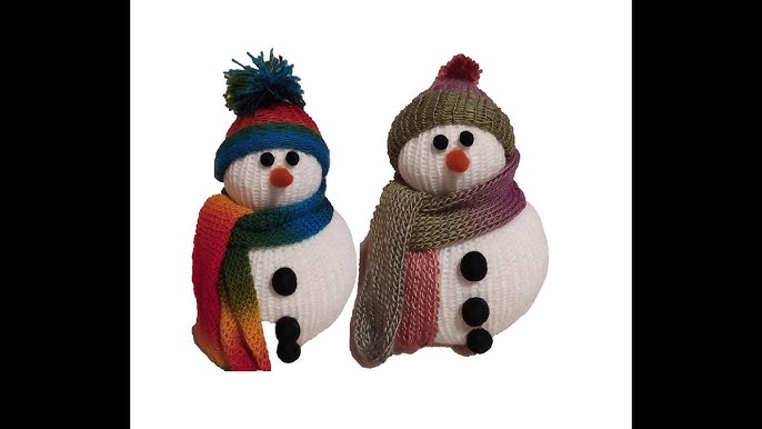 Loom Knit Snowman - Yarn Punk®