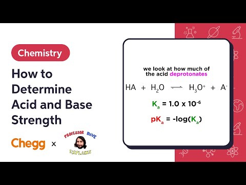 How to Determine Acid and Base Strength Ft. Professor Dave