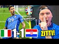 CROAZIA vs ITALIA 1-1 MIRACOLO AL 98'!! - EURO 2024 REAZIONE del WEB ai MEME!