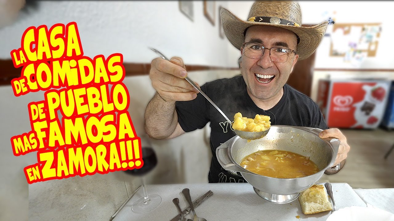 la CASA de COMIDAS de PUEBLO más FAMOSA de ZAMORA... COMIDA SIN LÍMITES 15 €