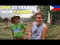 FILIPINO OFW Comes Home To Be FARMER (Philippines Goat Man)