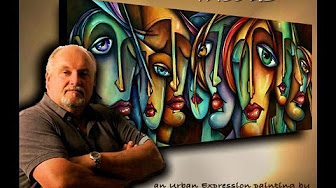 ABSTRACT PAINTING LESSONS - YouTube