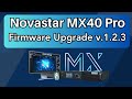 Novastar MX40 Upgrade firmware