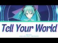 PROJECT SEKAI Tell Your World Hatsune Miku KAN ROM ENG 