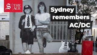 AC/DC's Angus & Malcolm Young honoured with mural near their childhood home in Sydney by The Sydney Morning Herald and The Age 34,624 views 2 weeks ago 3 minutes, 52 seconds