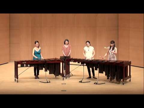 Percussion & Marimba Ensemble 風立ちぬ ~旅路~ The Wind Rises / 久石譲 Joe Hisaishi - マリンバアンサンブル