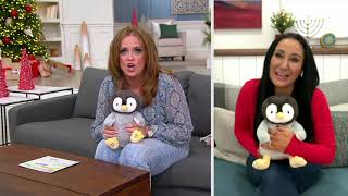 Kissy the Penguin Animated & Singing Plush by Gund on QVC screenshot 4
