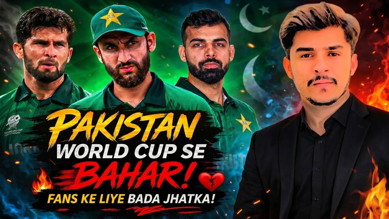 No Pakistan 🇵🇰 in T20 Worldcup 2026 || SHAHEEN SHAH SOFTWARE UPDATE 👀