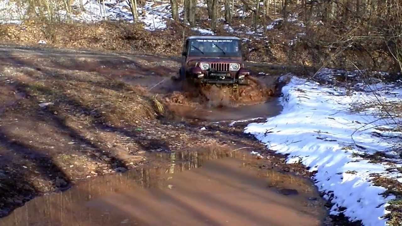 88 jeep yj mudding youtube
